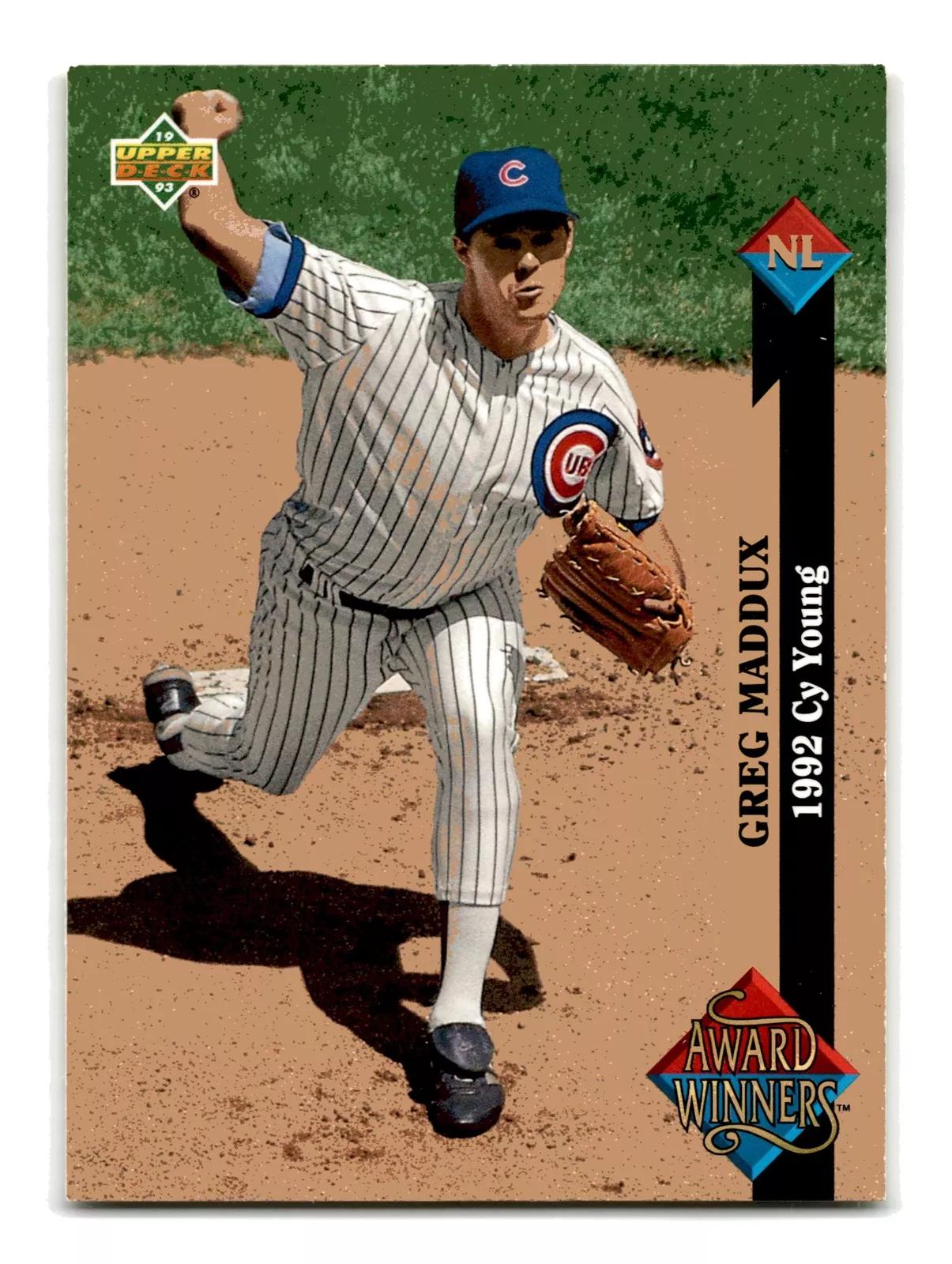 Greg Maddux #488 Baseball Cards 1993 Upper Deck