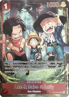 Ace & Sabo & Luffy OP13-007