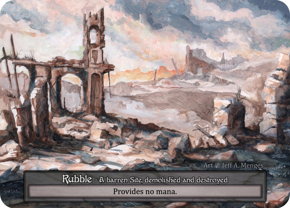 Rubble [Box Topper] Prices | Sorcery: Contested Realms Beta
