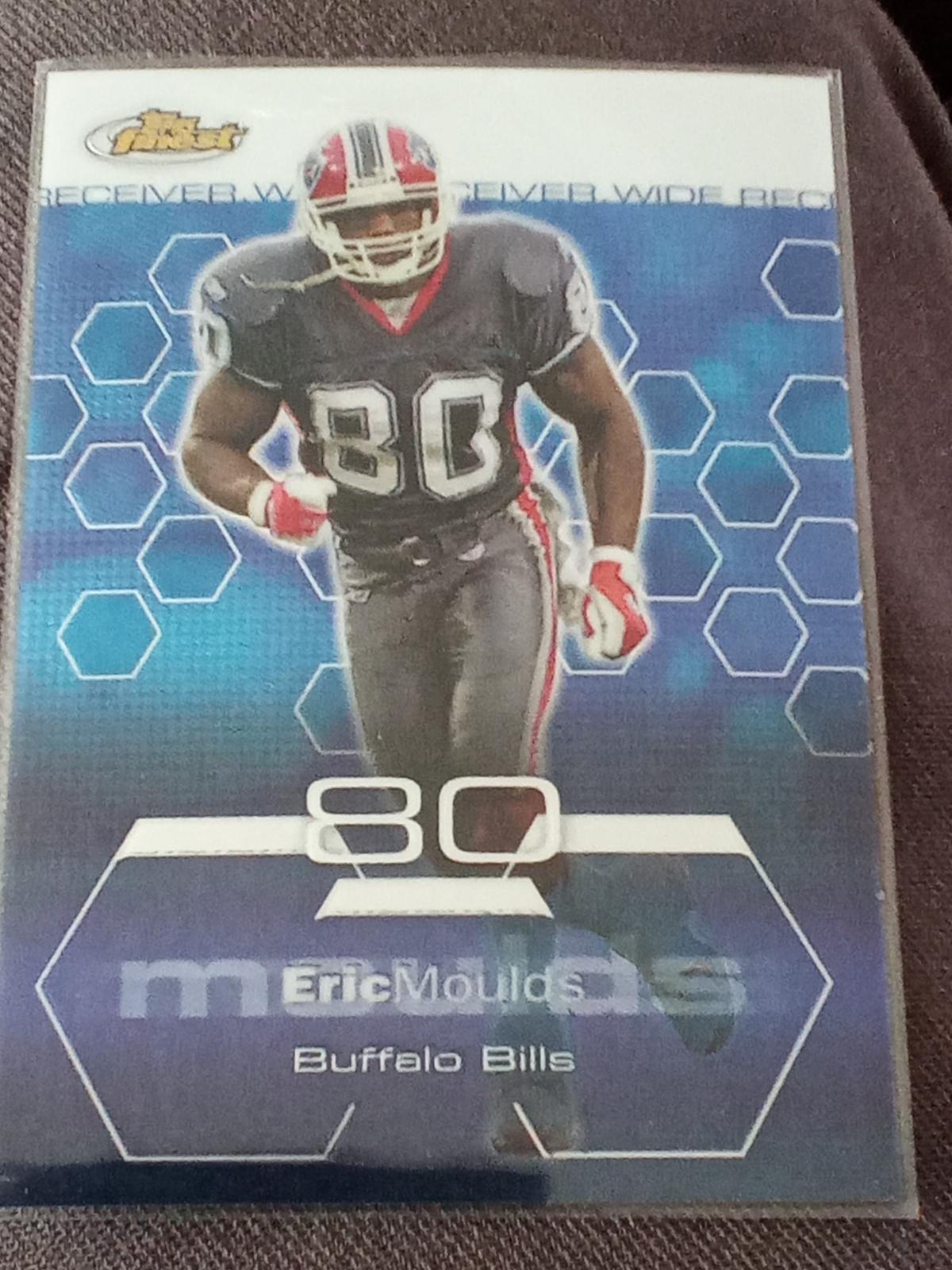 Eric Moulds #4 Football Cards 2003 Topps Finest