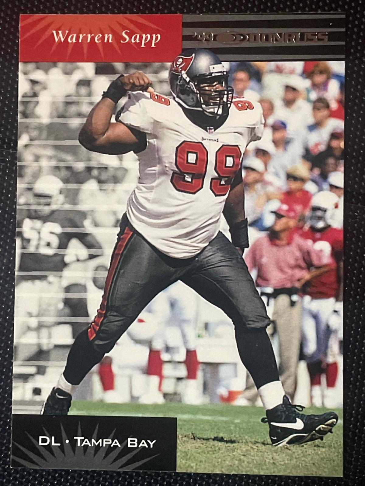 Warren Sapp #129 1999 Donruss Football