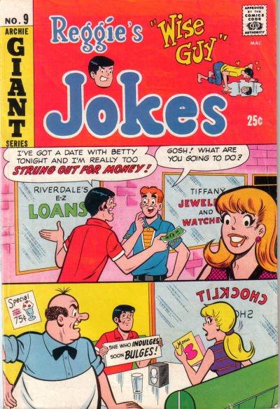 Reggie's Wise Guy Jokes #9 (1969) Comic Books Reggie's Wise Guy Jokes