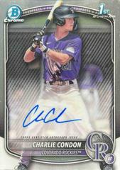 Charlie Condon #CPA-CC Prices | 2025 Bowman Chrome Prospect
