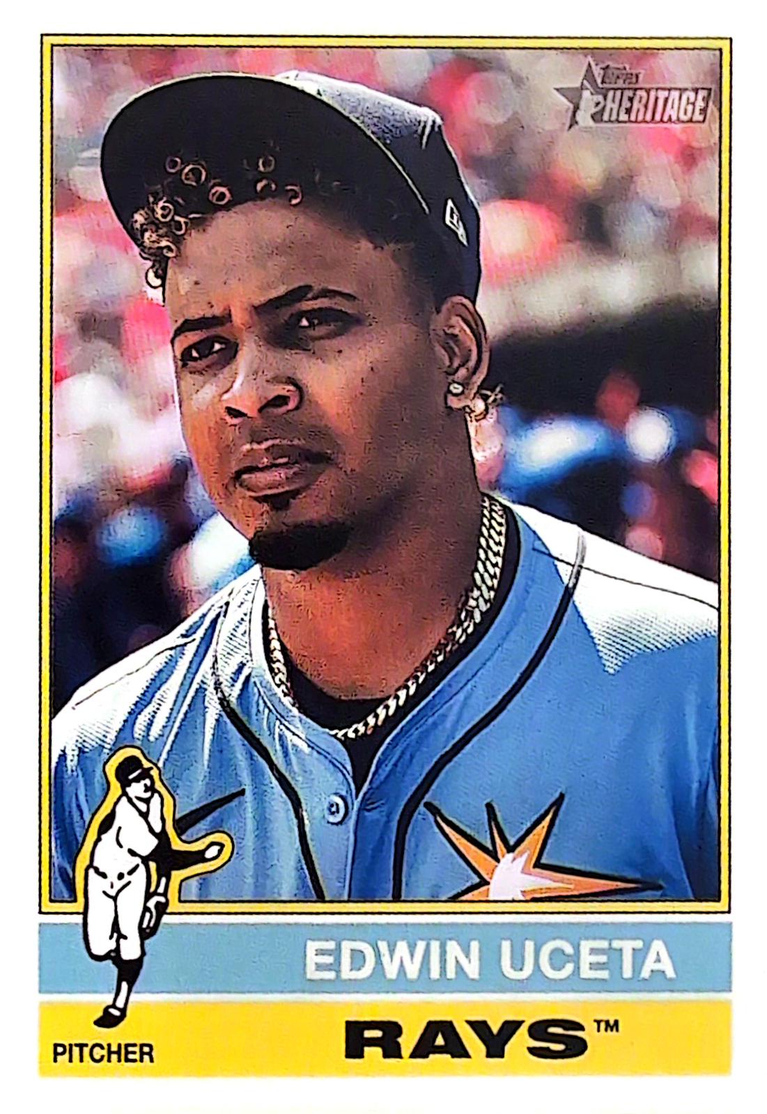 Edwin Uceta #390 Baseball Cards 2025 Topps Heritage