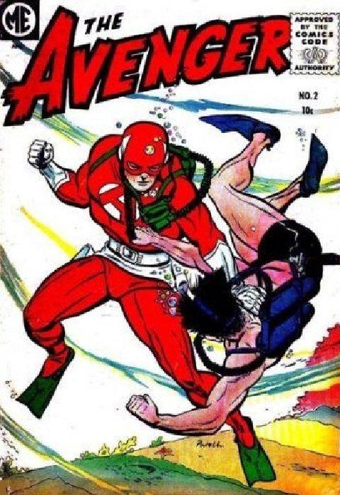 The Avenger #2 (1955) Comic Books The Avenger