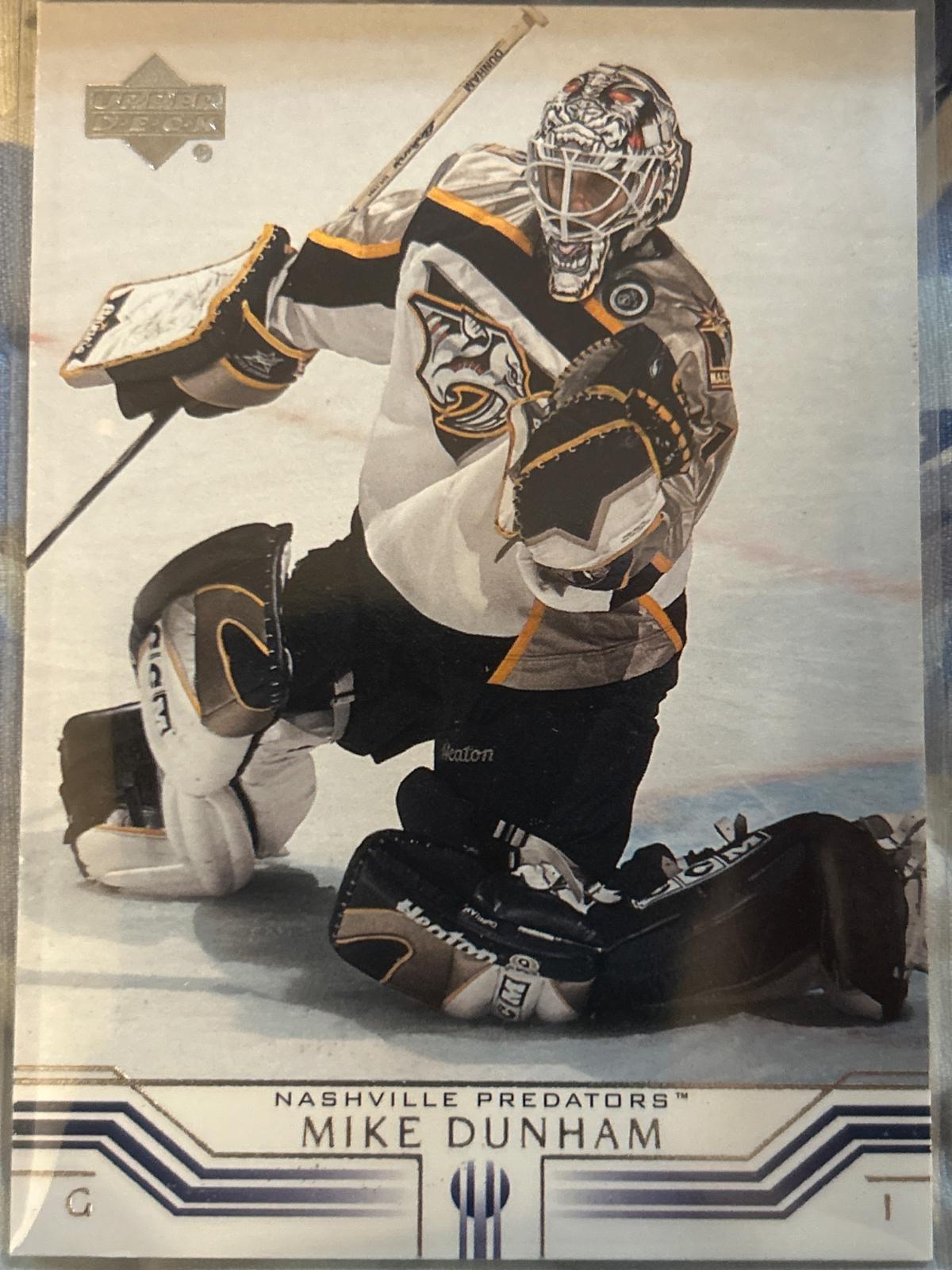 Mike Dunham #98 2001-02 Upper Deck Hockey
