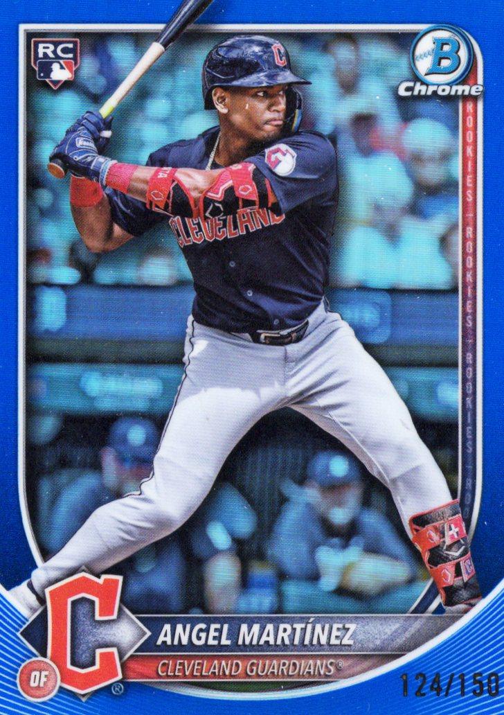 Angel Martinez [Blue Refractor] #68 Prices | 2025 Bowman Chrome