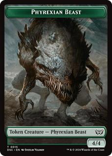 Phyrexian Beast // Manifest Token