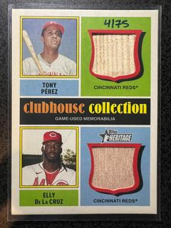 Elly De La Cruz / Tony Perez