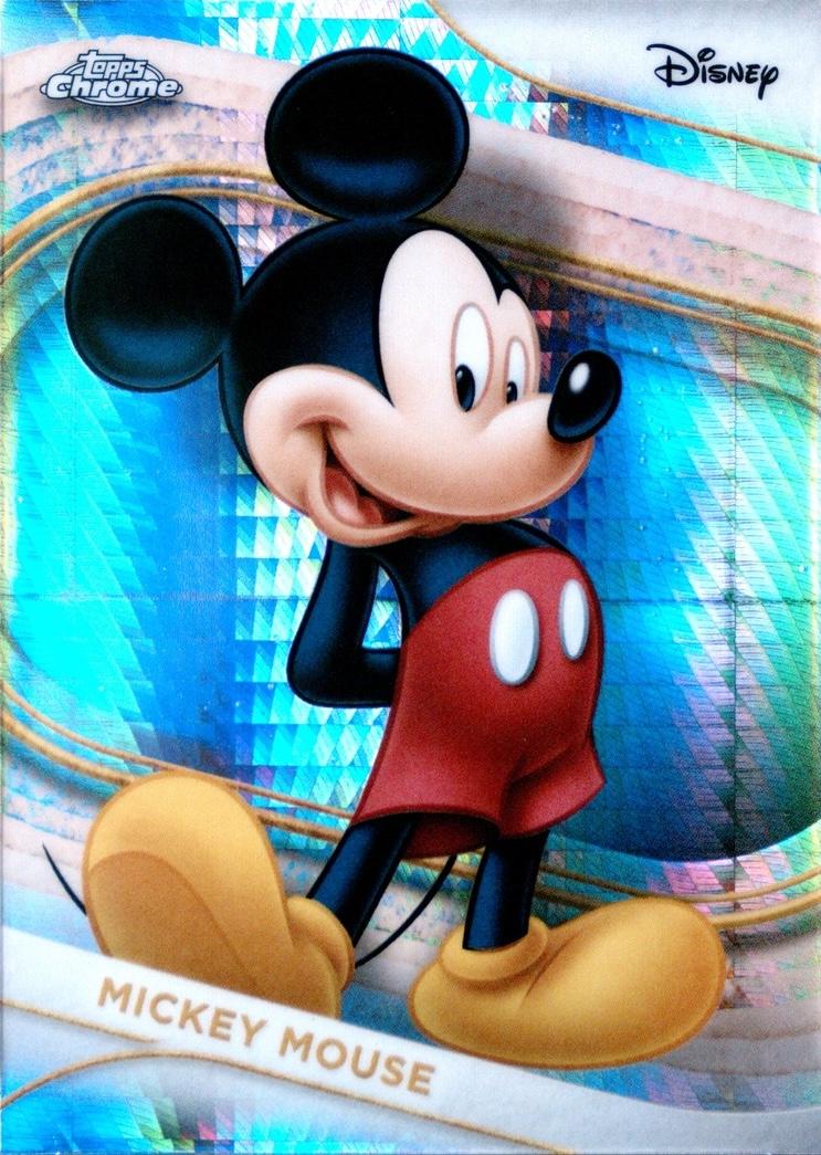Mickey Mouse [Prism Refractor] #1 Prices | 2025 Topps Chrome Disney