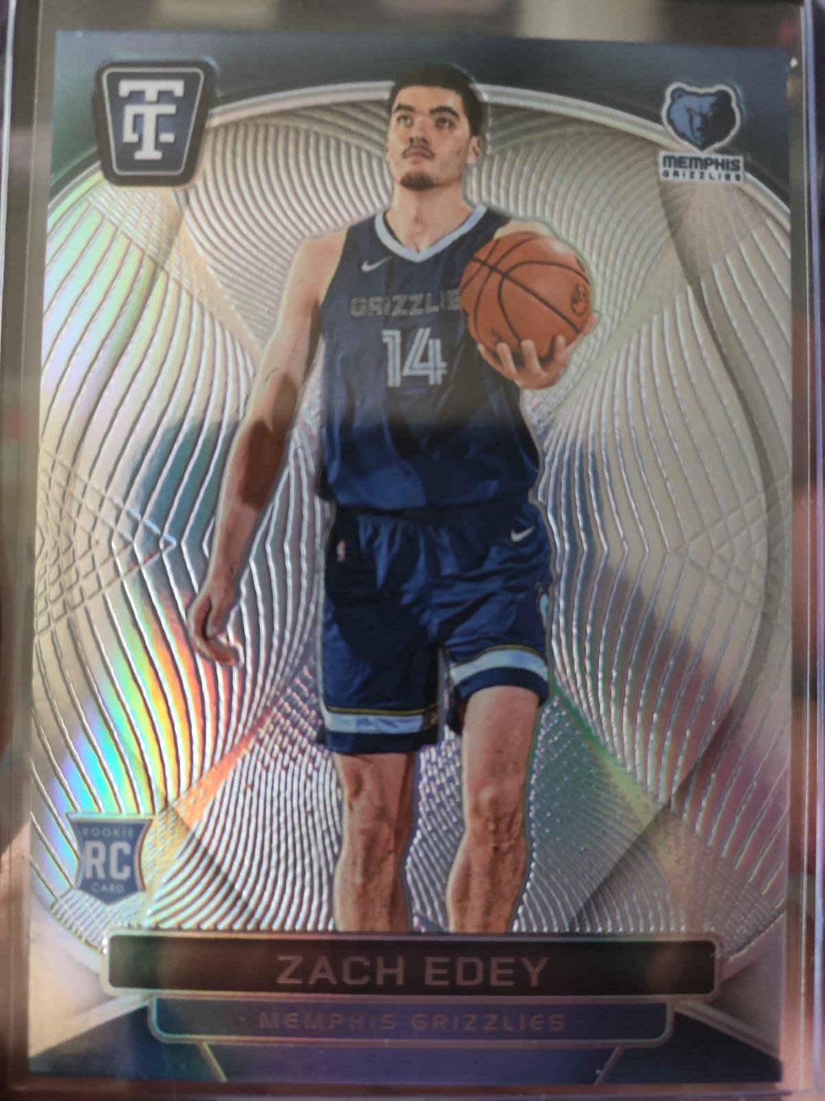 Zach Edey #164 Basketball Cards 2024 Panini Totally Certified