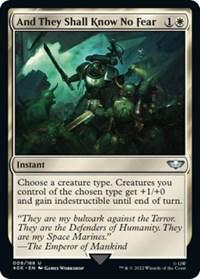 And They Shall Know No Fear #9 Magic Warhammer 40,000