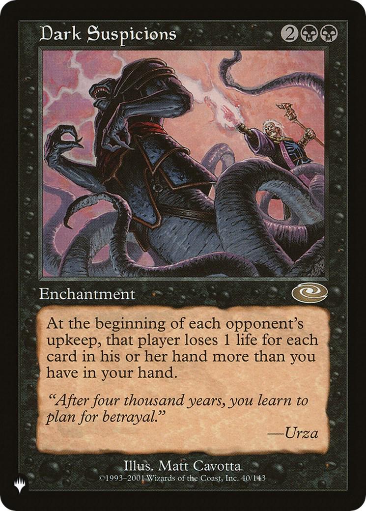 Dark Suspicions (Magic The List Reprints)