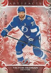 Victor Hedman [Ruby] #4 Hockey Cards 2024 Upper Deck Artifacts Prices