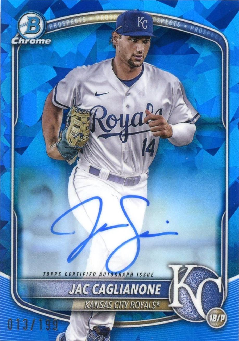 Jac Caglianone #CPS-JCA Prices | 2025 Bowman Chrome Prospects
