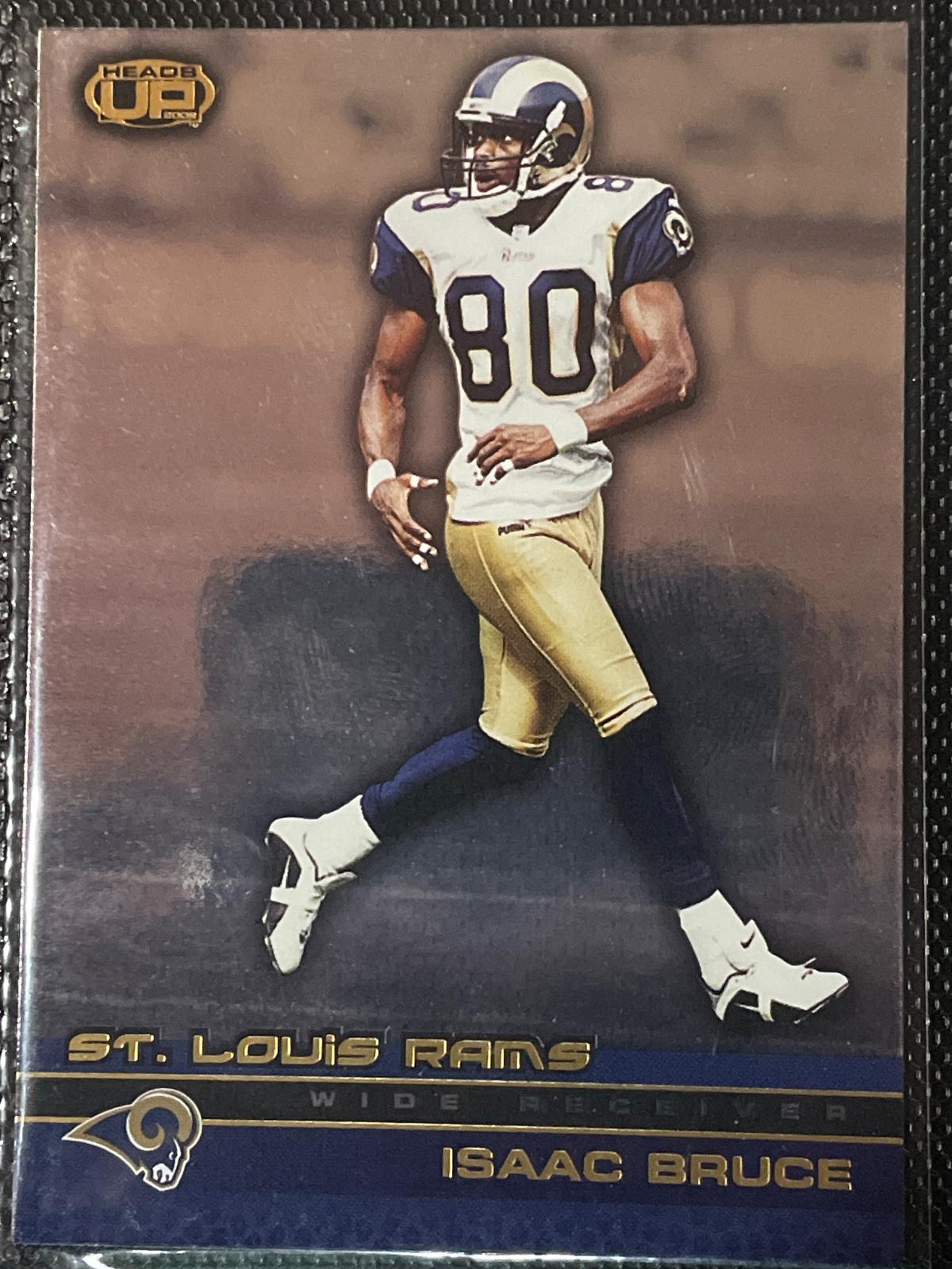 Isaac Bruce #98 Football Cards 2002 Pacific Heads Up