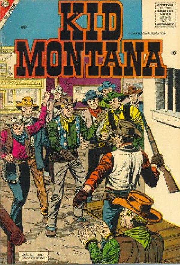 Kid Montana #13 (1958) Comic Books Kid Montana