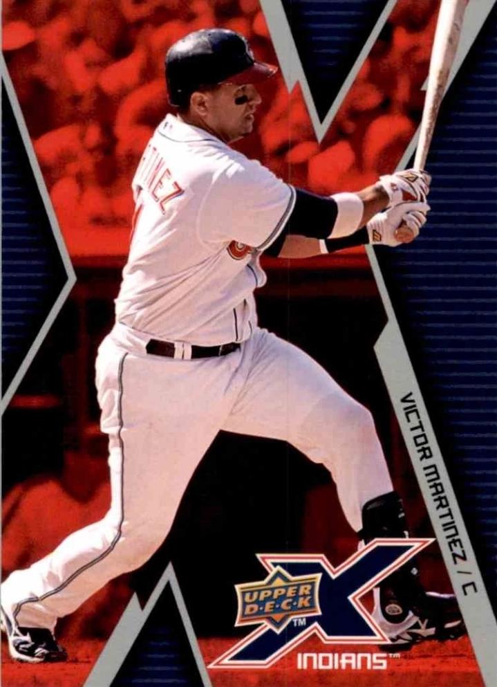 Victor Martinez #26 Baseball Cards 2009 Upper Deck X