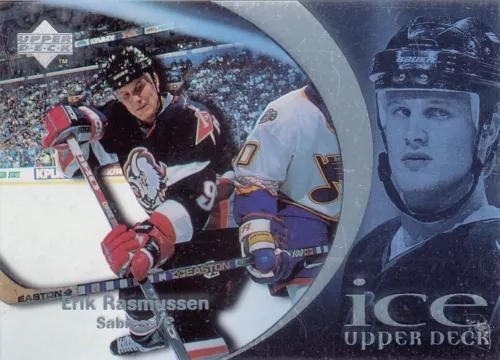 Erik Rasmussen #57 Hockey Cards 1997 Upper Deck Ice