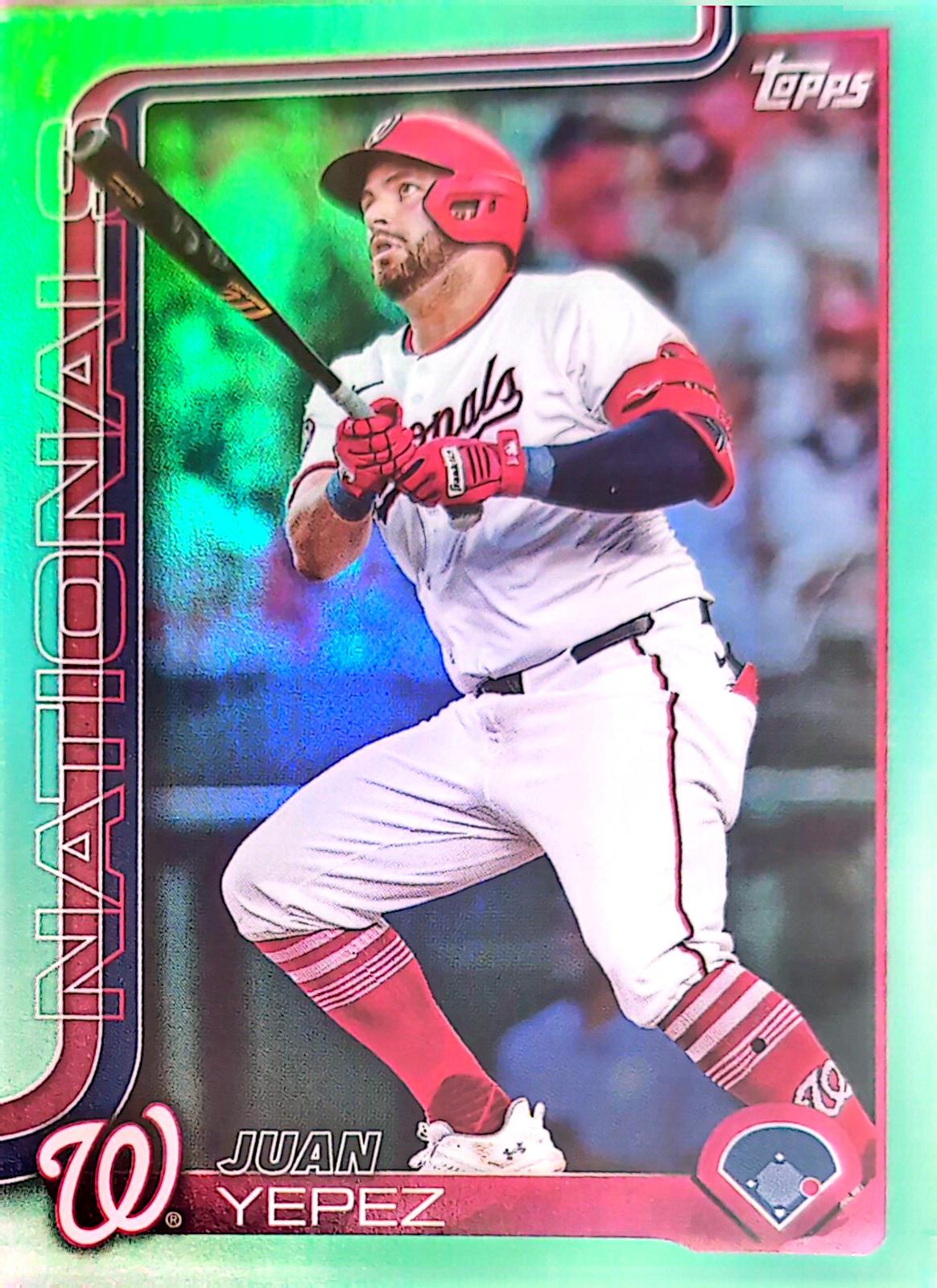 Juan Yepez [Aqua Holo Foil] #679