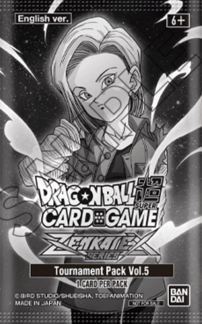 Zenkai Series Tournament Pack Vol.5 Dragon Ball Super Divine Multiverse Release Promos
