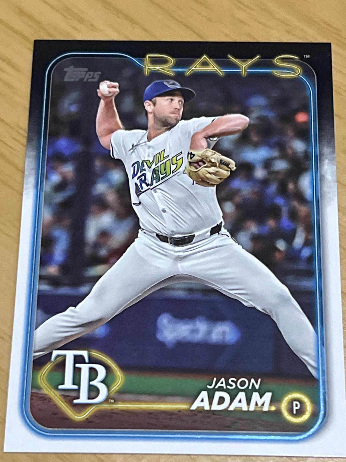 Jason Adam #US102 Baseball Cards 2024 Topps Update