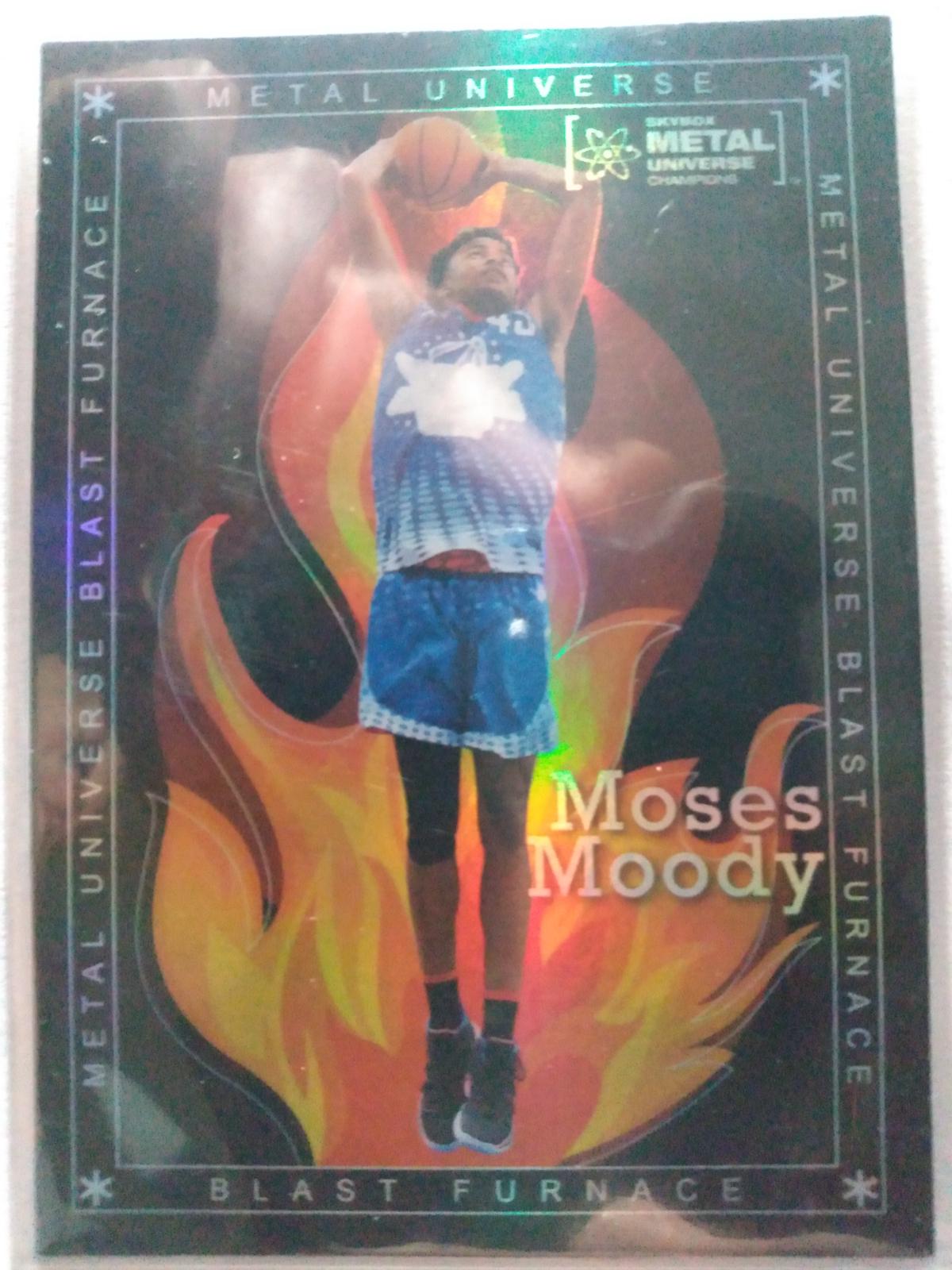 Moses Moody [Blast Furnace] | Ungraded | 2021 Skybox Metal Universe ...