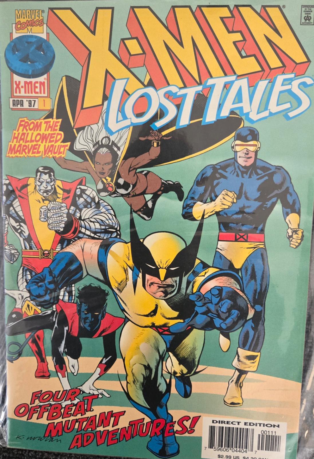 X-Men Lost Tales #1 (1997) Comic Books X-Men Lost Tales