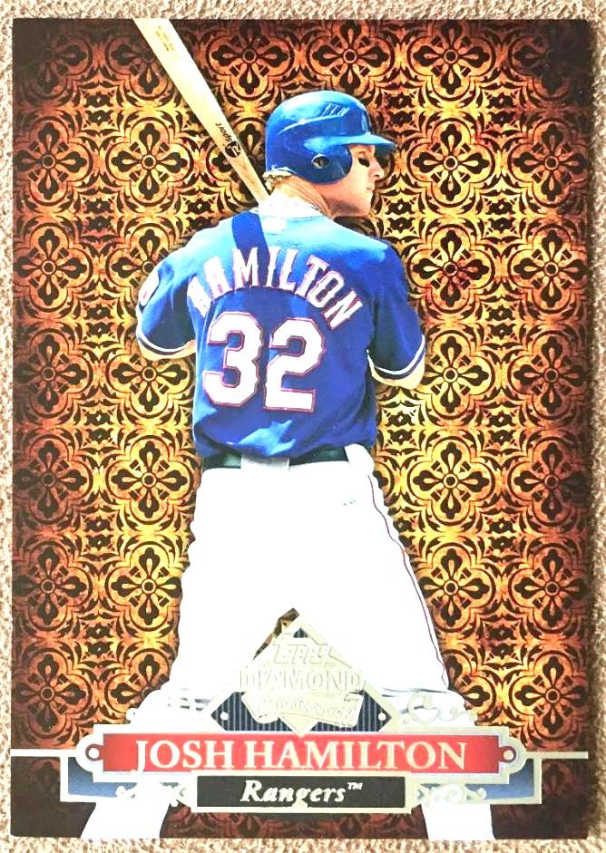 Josh Hamilton #HTA-5 Baseball Cards 2011 Topps Diamond Anniversary Home Team Advantage