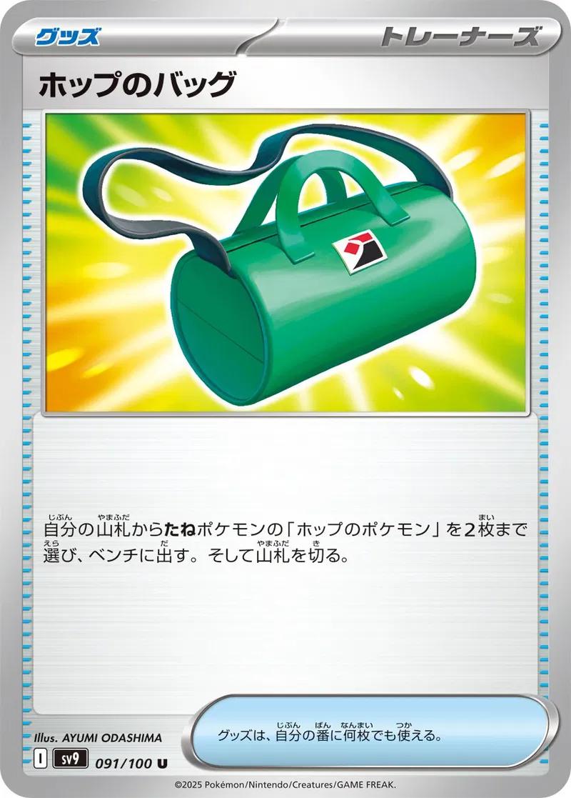 Hop's Bag #91 Pokemon Japanese Battle Partners