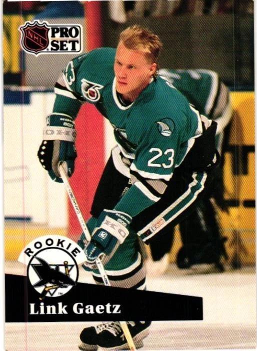 Link Gaetz #561 Prices [Rookie] | 1991 Pro Set | Hockey Cards