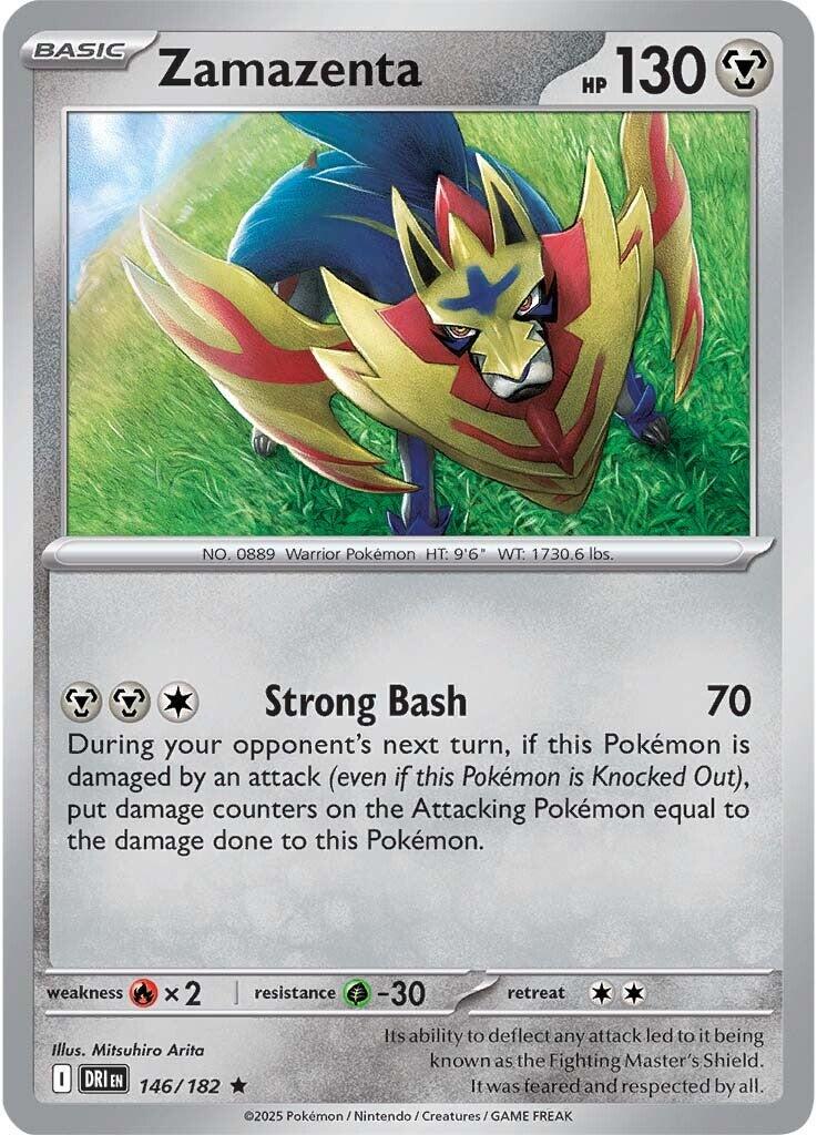 Zamazenta #146 Pokemon Destined Rivals