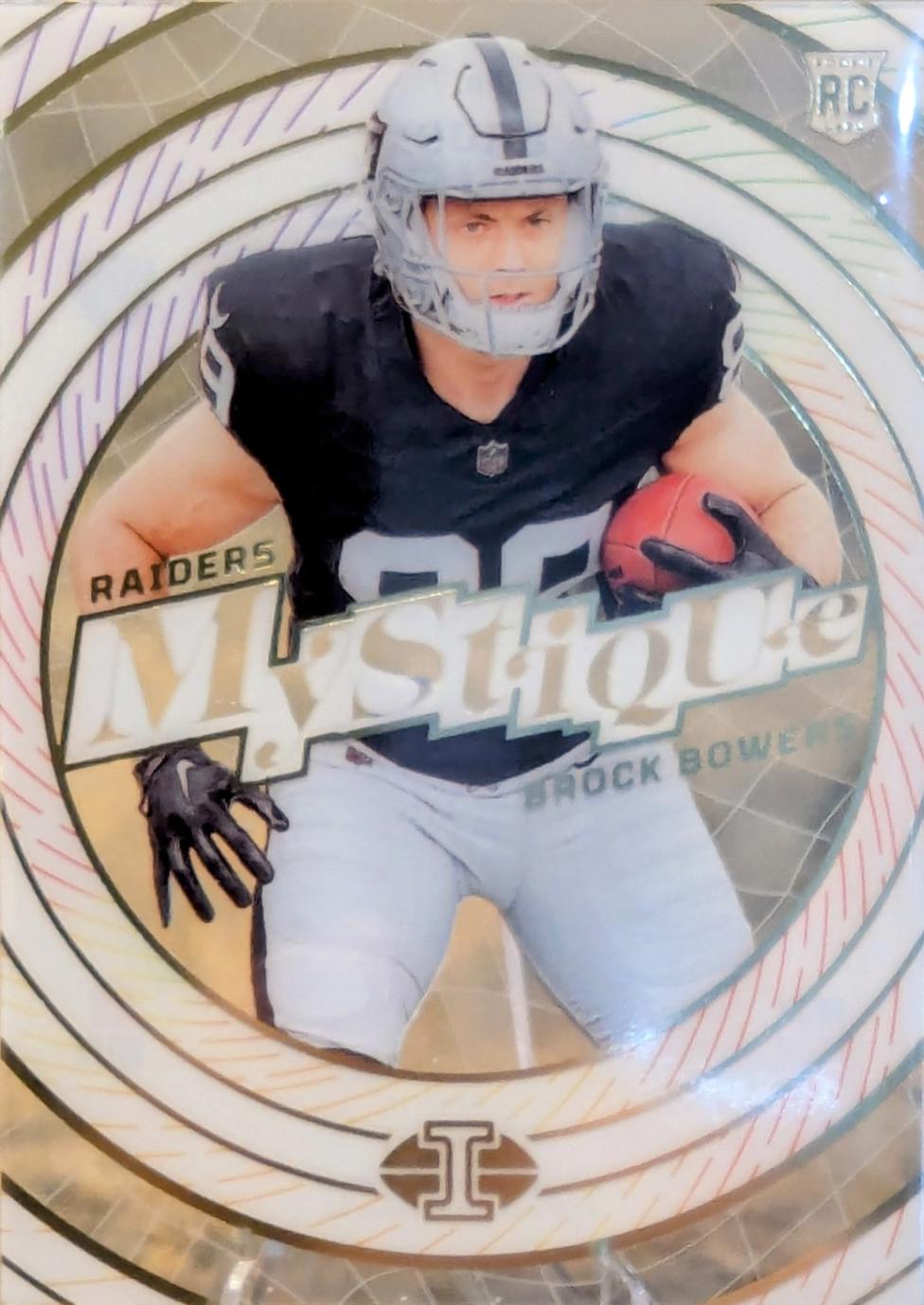 Brock Bowers #7 Football Cards 2024 Panini Illusions Mystique
