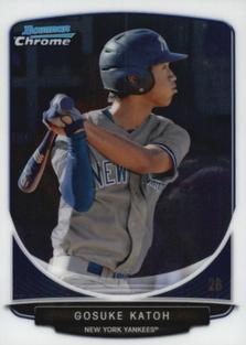 Gosuke Katoh #191 2013 Bowman Chrome Mini Baseball