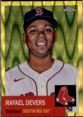 Rafael Devers [Yellow RayWave Refractor] #94 Prices | 2022 Topps