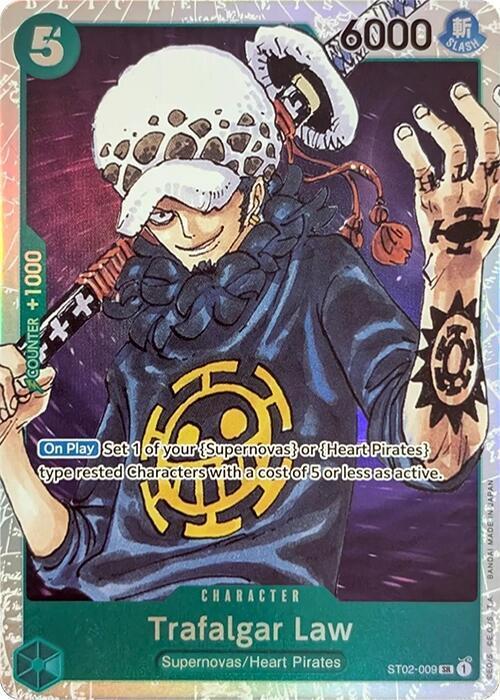 Trafalgar Law ST02-009 One Piece Starter Deck 2: Worst Generation