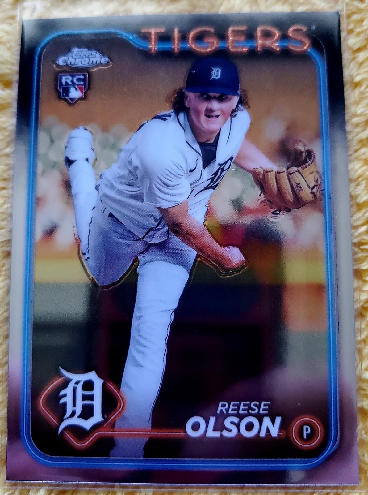 Reese Olson #40 Baseball Cards 2024 Topps Chrome