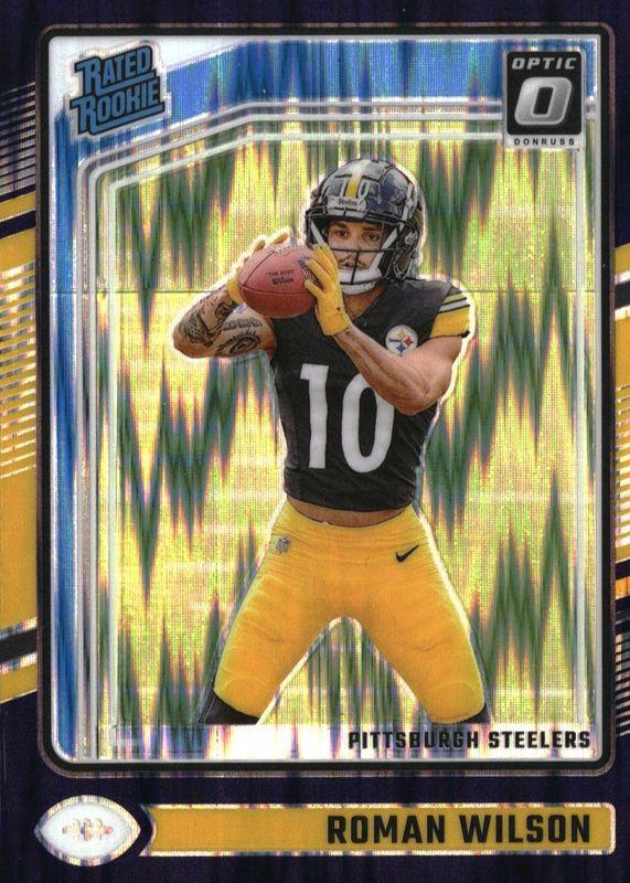 Roman Wilson [Purple Shock] #285 Prices | 2024 Panini Donruss