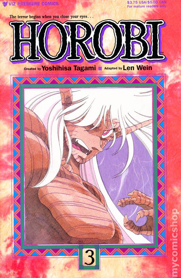 Horobi #3 (1990) Comic Books Horobi