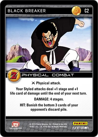 Black Breaker C2 Dragon Ball Z Awakening
