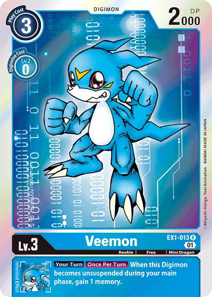 Veemon front