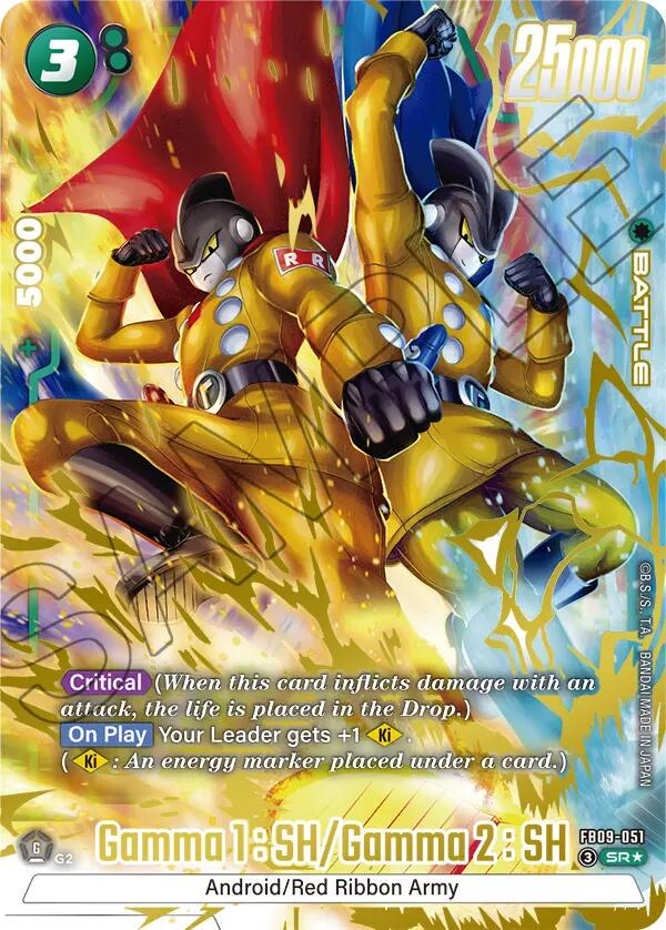 Gamma 1: SH/Gamma 2: SH [Alternate Art] FB09-051 Prices | Dragon