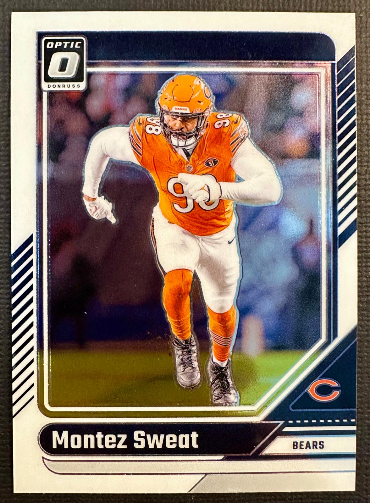 Montez Sweat #37 Football Cards 2024 Panini Donruss Optic