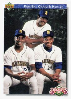 Ken Griffey Sr. / Craig Griffey / Ken Griffey Jr.