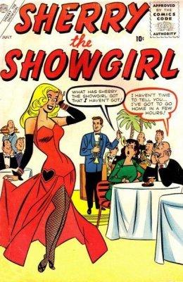Sherry The Showgirl #1 (1956) Comic Books Sherry the Showgirl