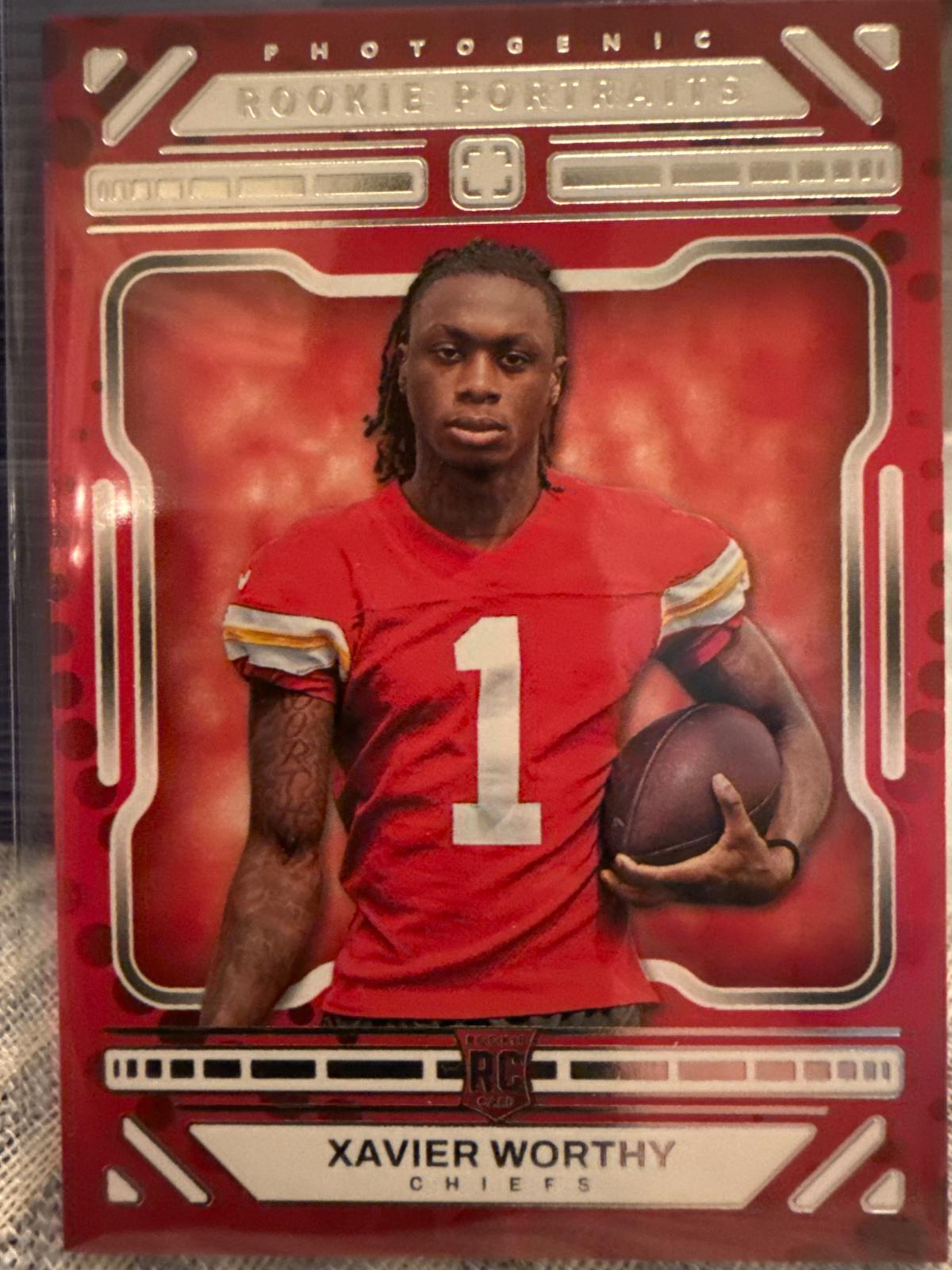 Xavier Worthy #200 Football Cards 2024 Panini Photogenic