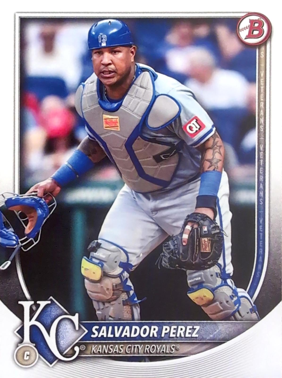 Salvador Perez #34 Baseball Cards 2025 Bowman