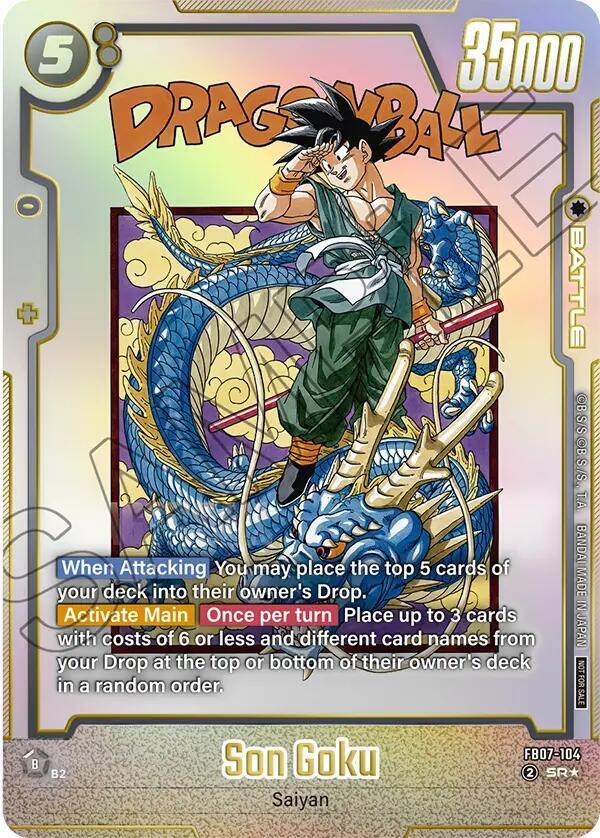 Son Goku FB07-104 Prices | Dragon Ball Fusion World Special