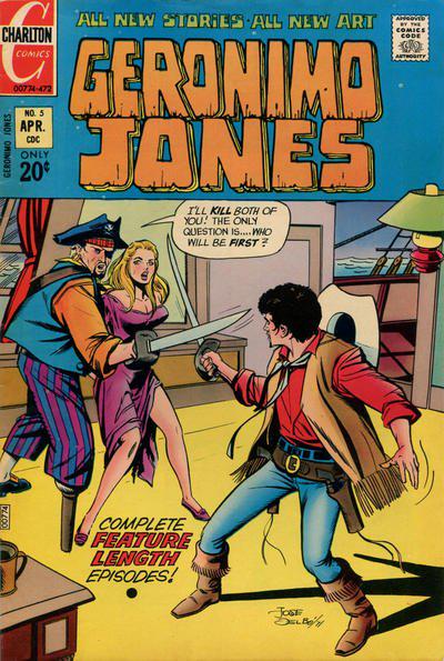 Geronimo Jones #5 (1972) Comic Books Geronimo Jones