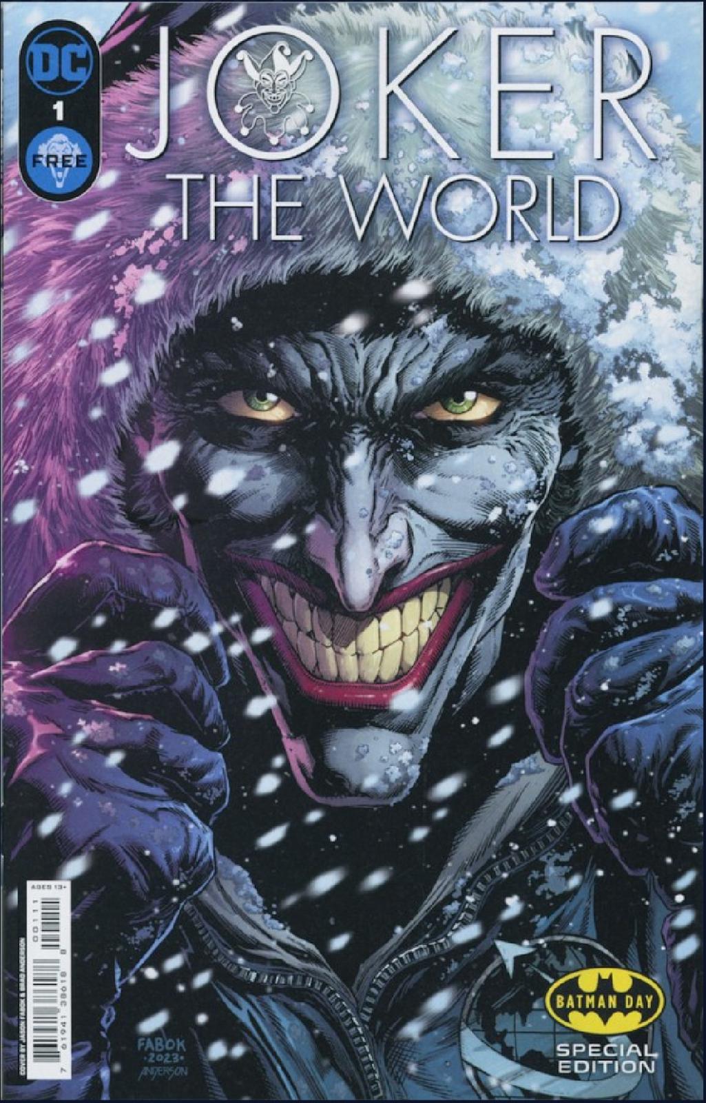 Joker The World: Batman Day Special Edition #1 (2024) Comic Books Batman Day 2024